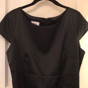 Black knee length dress
